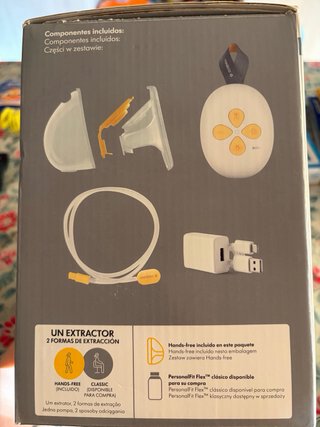 Extractor de leche Medela Solo Hands-free. Nuevo.