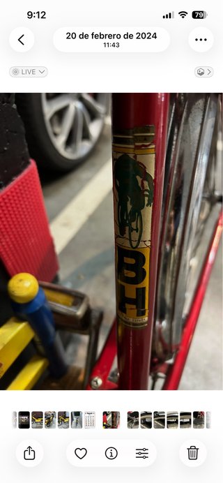 Bicicleta BH Gacela Roja