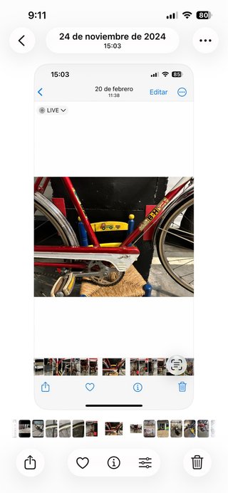 Bicicleta BH Gacela Roja