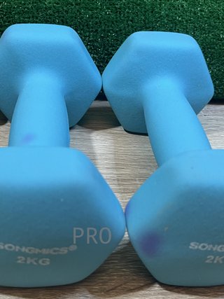 Juego de 4 Mancuernas de 2KG y 1KG SONGMICS