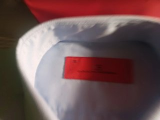 Camisa Carolina Herrera Azul Original 2 talla L M