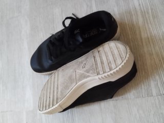 Tenis Puma Mujer Negros