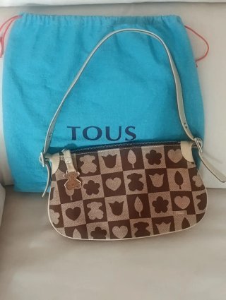 Bolso Tous Beige y Marrón
