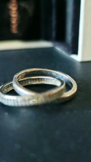 Anillo doble  Pandora Sweet Promise Plata Cz