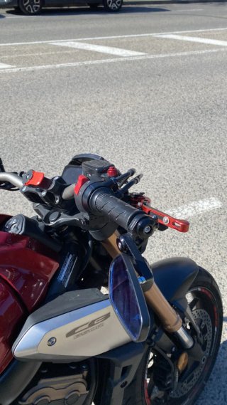 Honda CB650R Negra/Roja