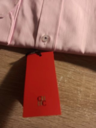 Camisa Carolina Herrera Rosa Rayas