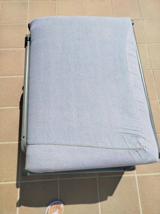 Puff cama plegable buen estado