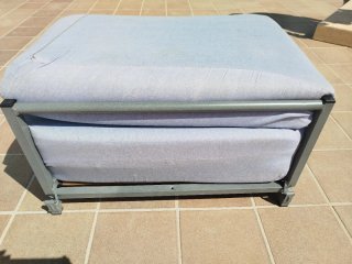 Puff cama plegable buen estado