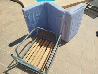 Puff cama plegable buen estado
