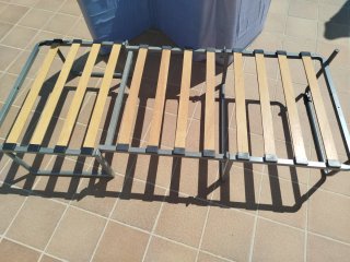Puff cama plegable buen estado