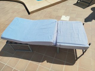 Puff cama plegable buen estado