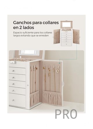 Caja Joyero de 6 Niveles