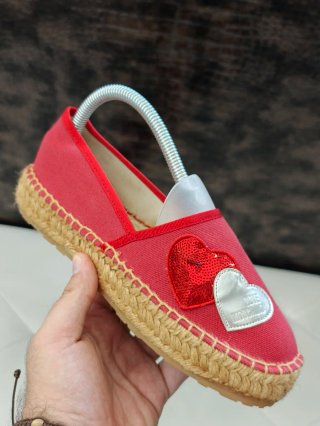 Espadrillas Love Moschino Rosse