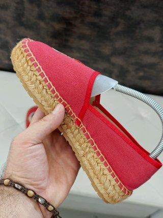 Espadrillas Love Moschino Rosse