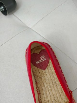 Espadrillas Love Moschino Rosse