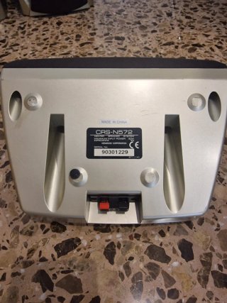 Altavoces Kenwood Plata y Negro
