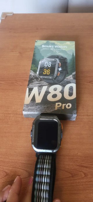 Smartwatch W80 Pro Militar Deportivo