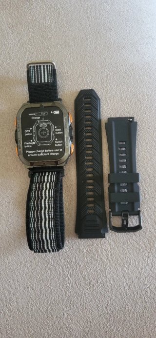 Smartwatch W80 Pro Militar Deportivo