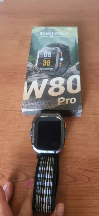 Smartwatch W80 Pro Militar Deportivo