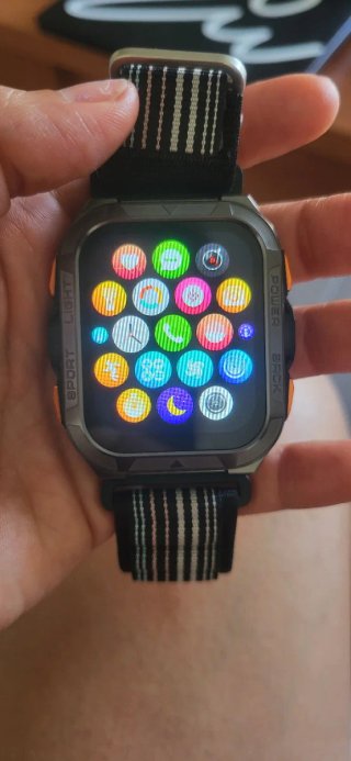 Smartwatch W80 Pro Militar Deportivo