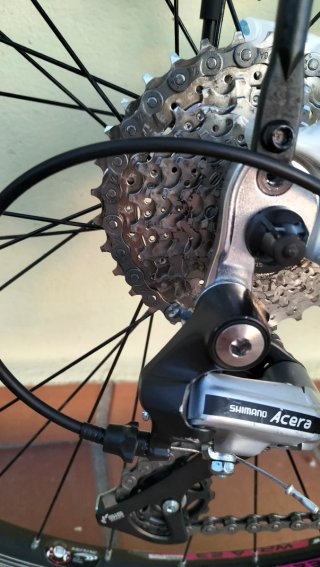 Bicicleta de aluminio nueva