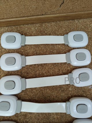 6 pezzi di chiusura di sicurezza per cassetti e porte per bambini
