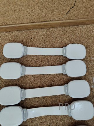 6 pezzi di chiusura di sicurezza per cassetti e porte per bambini