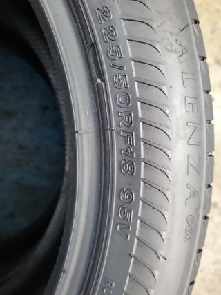 2 Neumáticos 225-50-18 Bridgestone   RFT