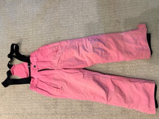 Conjunto esquí rosa niña