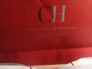 Polo Carolina Herrera Negro Talla M