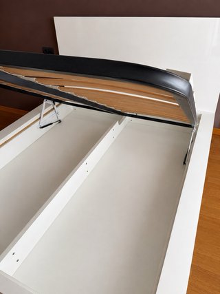 Cama Canapé Abatible 150x200 + Mesita