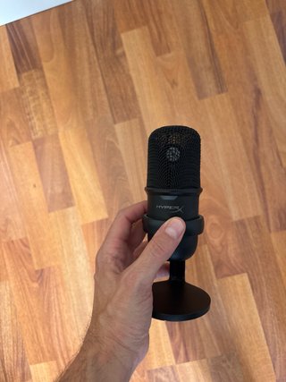 Micrófono Profesional SoloCast HyperX Negro