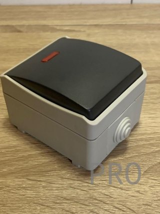 Pulsador con Indicador Luminoso LED
