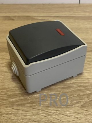 Pulsador con Indicador Luminoso LED