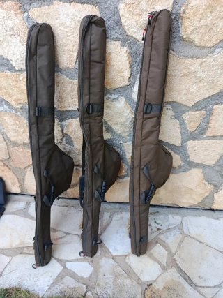 Equipo Carpfishing 3Cañas,3Carretes, alarmas, saco