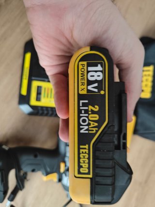 Taladro y Llave Impacto Teccpo 18V