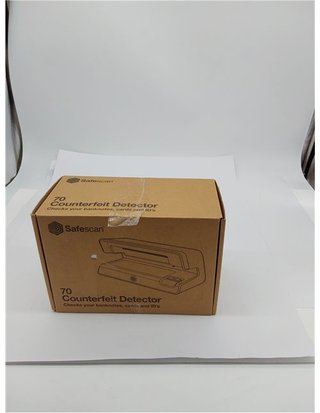 Safescan UV 70 Detector de billetes falsos - verifica billetes - tarjetas de crédito y documentos - Detector UV para nuevos billet