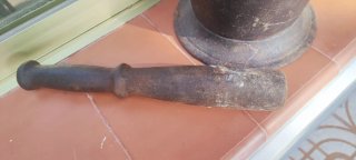 Mortero Antiguo Hierro Farmacia 6kg