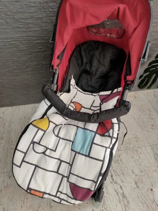 Silla de paseo Bebeconfort roja