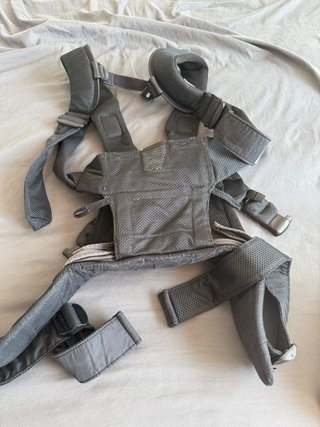 Mochila Portabebés BabyBjörn Negra Mesh
