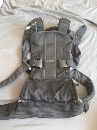Mochila Portabebés BabyBjörn Negra Mesh