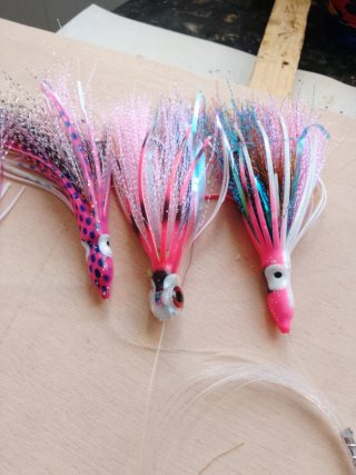 Señuelos de pesca currican