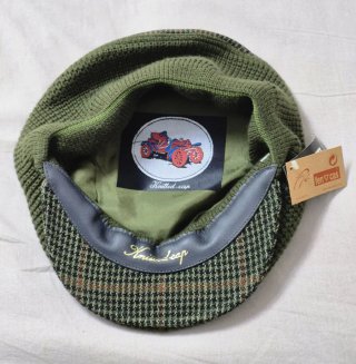 Gorra plana estilo inglés boina con visera