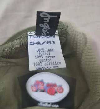 Gorra plana estilo inglés boina con visera