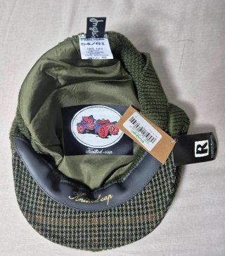 Gorra plana estilo inglés boina con visera