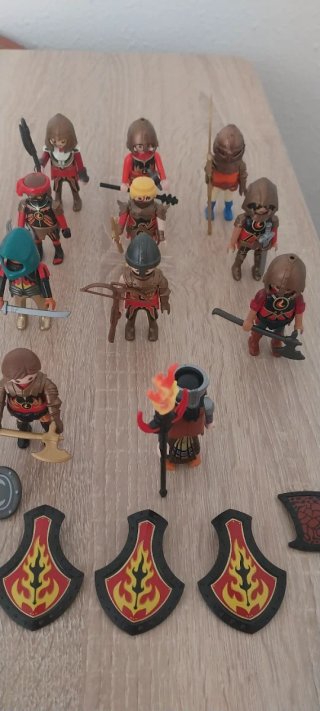Playmobil,novelmore,castillo,lote,fortaleza,soldad