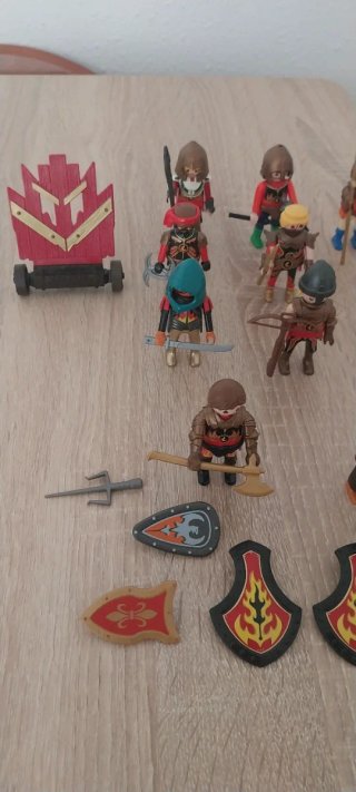 Playmobil,novelmore,castillo,lote,fortaleza,soldad