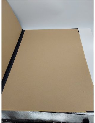 Clairefontaine - 44400C - Carpeta de dibujo - cierre elástico - 52x72 cm - Marrón Kraft