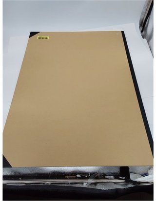 Clairefontaine - 44400C - Carpeta de dibujo - cierre elástico - 52x72 cm - Marrón Kraft
