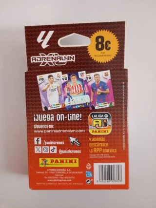 Caja Panini Adrenalyn XL 2025-26 LaLiga